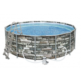 Bestway Steel Power Stone 4,27 x 1,22 m 56993 + Zubehör