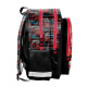 Paso School Set Dreikammer-Rucksack mit Federmäppchen Cars