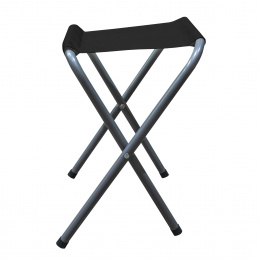 Aga Camping-Klappstuhl Schwarz