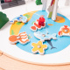 Aga4Kids Holz-Eisenbahnset 30 Teile DS5646