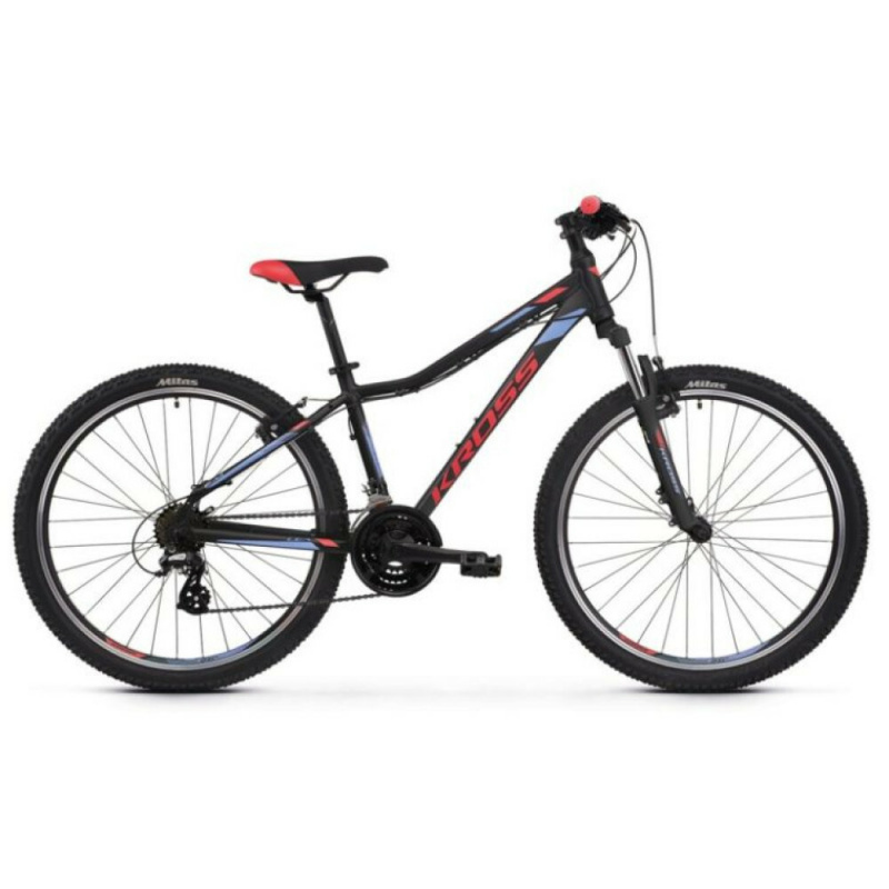 KROSS Damen-Mountainbike Lea 2.0 15" Matt Schwarz/Violett