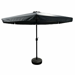 Aga Gartensonnenschirm 300 cm MR2055 Grau