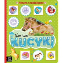 Aksjomat Urocze kucyki. Album z naklejkami KS0641 uniwersalny