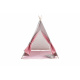 Aga4Kids Kinder Teepee Zelt Grau und Rosa
