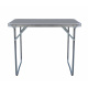 Aga Campingtisch klappbar Gartentisch 70x50x60 cm – Aluminium-Klapptisch mit MDF-Platte & Tragegriff – stabil, wetterfest & kompakt – für Camping, Garten & Reisen Grau