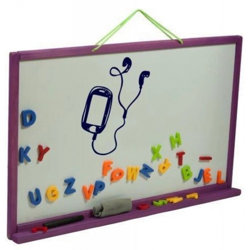 Aga4Kids Doppelseitige Kinderwandtafel TWF2