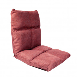 Aga Bodenliegesessel 52x55x55 cm Rot