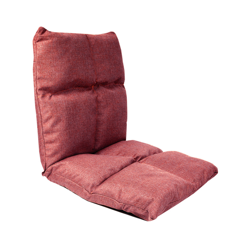 Aga Bodenliegesessel 52x55x55 cm Rot