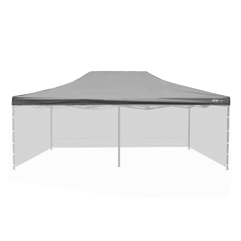 Aga Seitenwände für Verkaufsstand 3x6m Grau