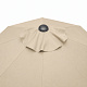 Linder Exclusiv Gartensonnenschirm 300x150x220 cm Beige
