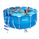 Bestway Steel Swimmingpool Pro Frame mit Kartuschenfilterung und Stufen 3,66 x 1 m 56418