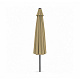 Linder Exclusiv Sonnenschirm, Gartenschirm  Ø 400 cm,mit Kurbelmechanismus, Beige