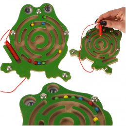 Aga Magnetisches Kugellabyrinth Frosch