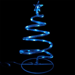 E25E1 WĄŻ ŚWIETLNY CHOINKA LED BLUE