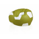 Aga Sitzsack Relaxationbag BALL XXXL Weiß - Olive