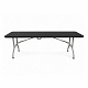 Aga Garten Klapptisch 240x74x74 cm Schwarz