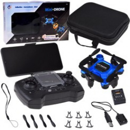 Latający Zdalnie sterowany Mini dron - Składany model z pilotem RC0656 uniwersalny