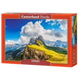 Puzzle 1500-elementów  Majestic Dolomites, Italy C-152247-2 uniwersalny