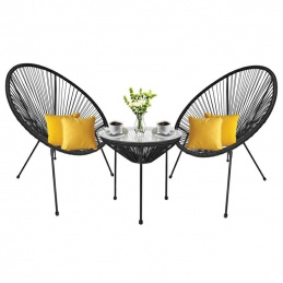 O15 ZESTAW OGRODOWY STRIP 2 FOTEL STOLIK O15 ZESTAW OGRODOWY STRIP 2 FOTEL STOLIK