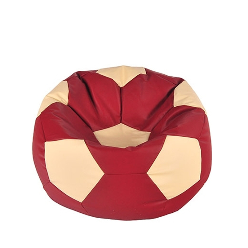 Aga Sitzsack Relaxationbag BALL XXXL Beige - Burgund