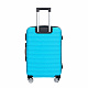 Aga Travel Kofferset, Reisekofferset MR4651 Hellblau, Hartschalenkoffer, Doppeltragegriff mit Zahlenschloss, Trolley Reisekoffer 3tgl 4 Rollen Reisekoffer