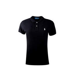 Ralph Lauren SKINNY-FIT Schwarz Klein Pony Weiß