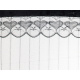 Aga Magnetisches Moskitonetz für Türen 110 x 220cm