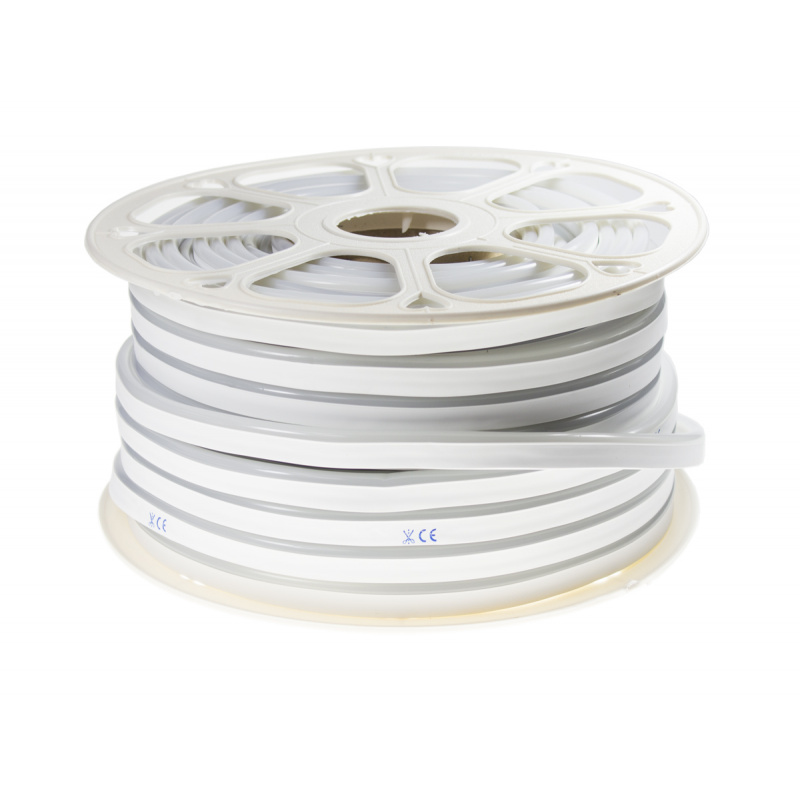 LED-Streifen LED-Stripe LED-Band NEON - 230V - 1m - 8W/m - IP68 - wasserdicht - warmweiß