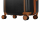 Aga Travel  Teilig Hartschale - Koffer & Trolleys Set - Koffer Set 2 - Reisekoffer Set 2 Teilig - Hartschalenkoffer Set 2 Teilig - 2 Teiliges Trolley Set MR4670 Schwarz