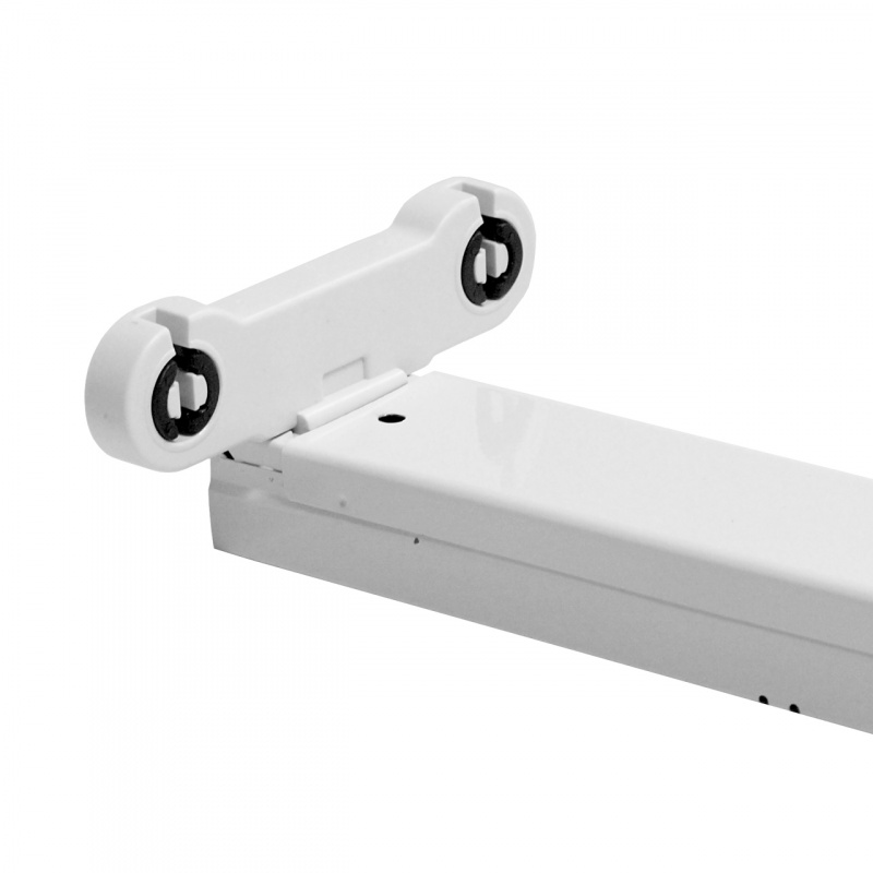 Festes Gehäuse für T8 LED-Röhren - 2 x 120cm