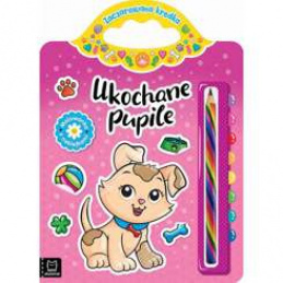 Aksjomat Ukochane pupile. Malowanka z naklejkami. KS0720 uniwersalny