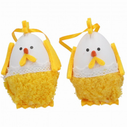 Kurczak materiałowy w kształcie jajka