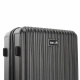 Aga Travel Kofferset 3 Teilig Hartschale  ABS+PC  Reisekoffer Haltbar Trolley Handgepäck Sets mit TSA Schloss und 4 Rollen  MR4667 Schwarz