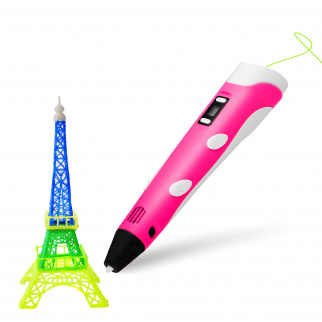 Aga 3D Stift mit LCD-Display Rosa Aga 3D Stift mit LCD-Display Rosa