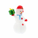 Aga Aufblasbarer LED-Schneemann 120 cm