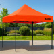 Aga Verkaufsstand ohne Seitenwände 3×3 m Orange
