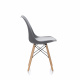 Aga 4x Jídelní židle MR2035 Šedá