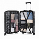Aga Travel Handgepäck MR4693 Schwarz