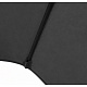 Linder Exclusiv Sonnenschirm, Gartenschirm 400 cm Dunkelgrau