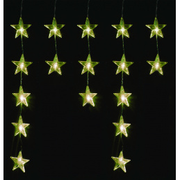 Linder Exclusiv Weihnachtsbeleuchtung Anhänger Sterne 40 LED Warmweiß