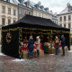 Aga Pavillon, Pop-up-Pavillon, Partyzelte, Faltpavillon  3x6m Schwarz