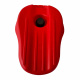 Aga Kinder Schlitten DS490 Rot, Stabile Bob-Kinderschlitten aus Kunststoff, stabiler Griff, schöne und hochwertige Schneeschlitten, Bobs für Kinder
