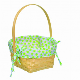 Koszyk wielkanocny bambusowy