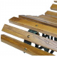 Linder Exclusiv Gartenbank Parkbank Gartenmöbel Holzbank MC4414 150x70x81 cm
