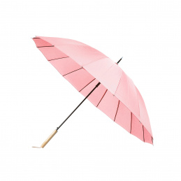 Aga Regenschirm, Klappschirm mit Automatik-Öffnung, 105 cm Rosa, Stockschirm