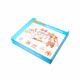 Aga4Kids Holzeisenbahn 108 Teile mit Batterie