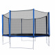 Aga SPORT PRO Trampolin 366 cm 12 ft Blau + Schutznetz