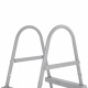 Bestway Poolleiter - Aufstellpools bis 84 cm – rutschfeste Stufen – stabile Metallkonstruktion – bis 150 kg  – universell einsetzbar - 58430
