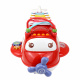 Aga4Kids Xylophon Flugzeug Baby Rot