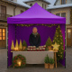 Aga Scherenzelt PARTY 3x3m Lila